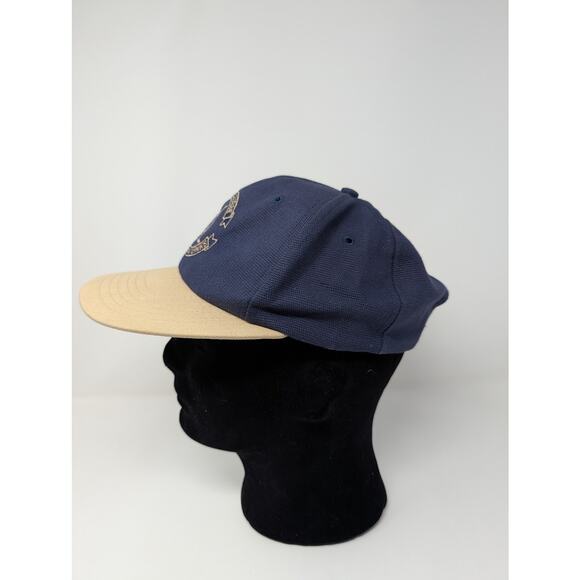 The Old Course St Andrews Links Blue Yellow Hat Links Collection Adjustable VTG - Picture 3 of 7